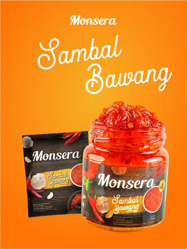Sambal Bawang Monsera Pedas Menggoda