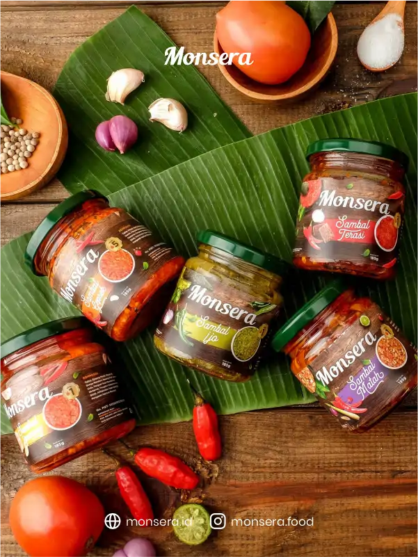 Sambal Monsera Pedas dan Lezat