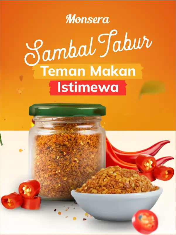 Sambal Tabur Monsera Teman Makan Istimewa