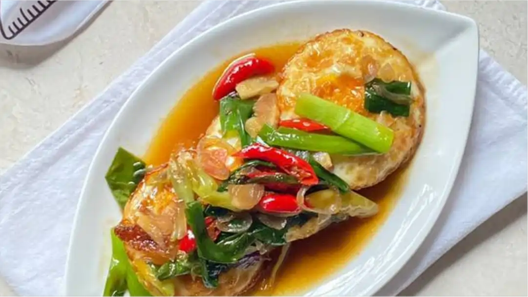Telur Ceplok Saus Tiram