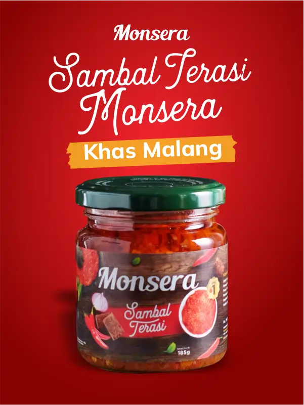 Merk Sambal Terasi Monsera Khas Malang
