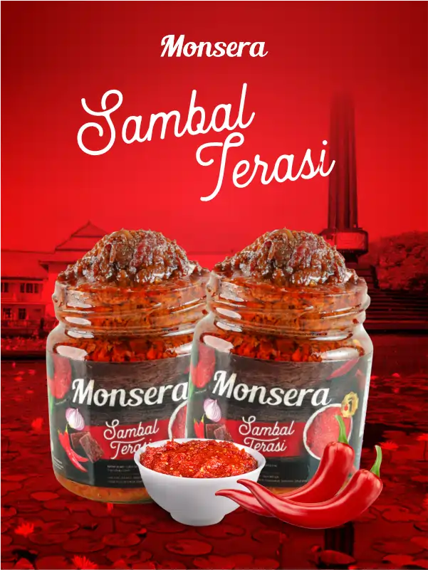 Merk Sambal Terasi Monsera