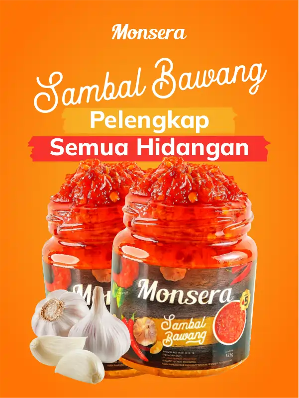 Sambal Bawang Monsera Pelengkap Semua Hidangan
