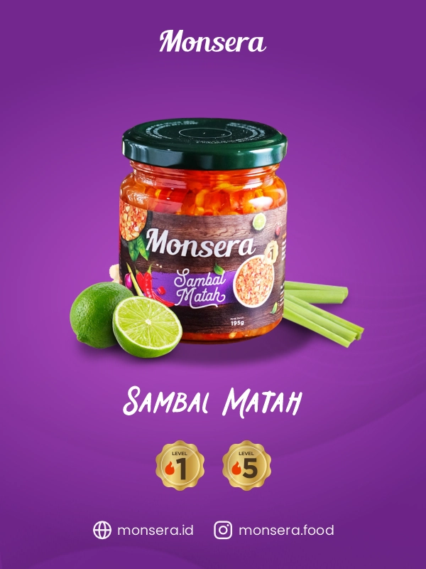 Sambal Matah Monsera Pedas Menggugah Selera