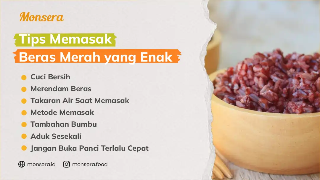 Tips Memasak Beras Merah yang Enak