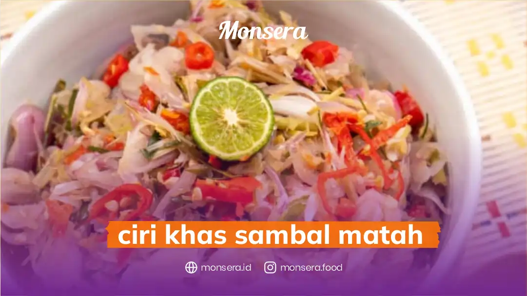 Ciri Khas Sambal Matah