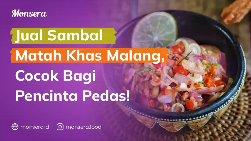 Jual Sambal Matah Khas Malang, Cocok Bagi Pencinta Pedas!