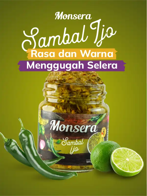 Sambal Ijo Monsera, Rasa dan Warna yang Menggugah Selera