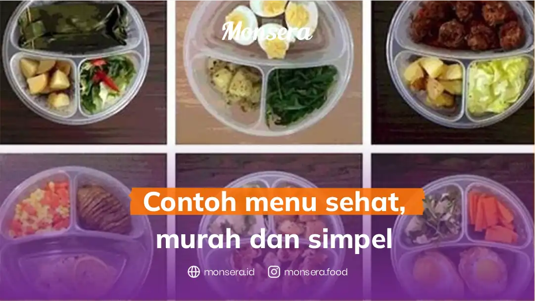 Contoh Menu Sehat, Murah dan Simpel