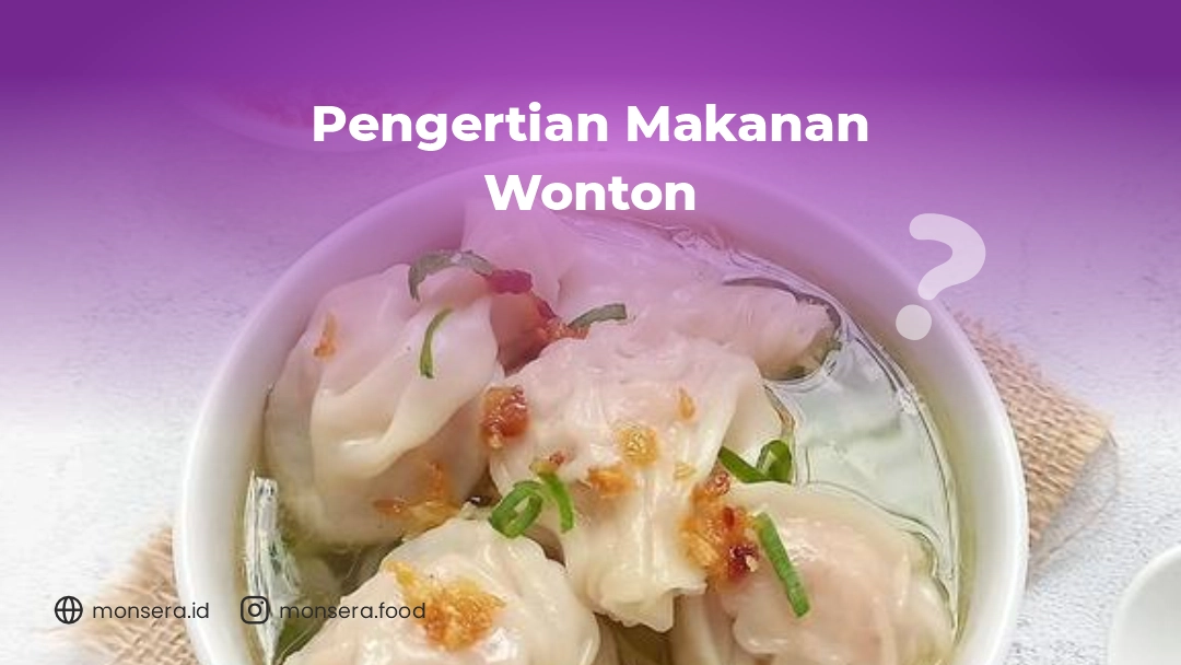 Pengertian Makanan Wonton
