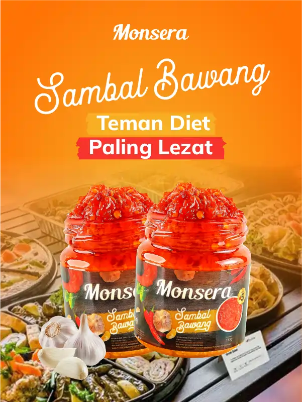 Sambal Bawang Monsera, Teman Diet yang Lezat