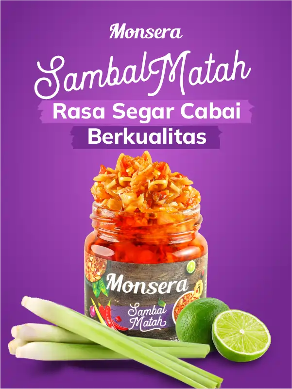 Sambal Matah Monsera, Rasa Segar Cabai Berkualitas