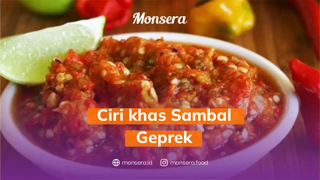 Ciri Khas Sambal Geprek