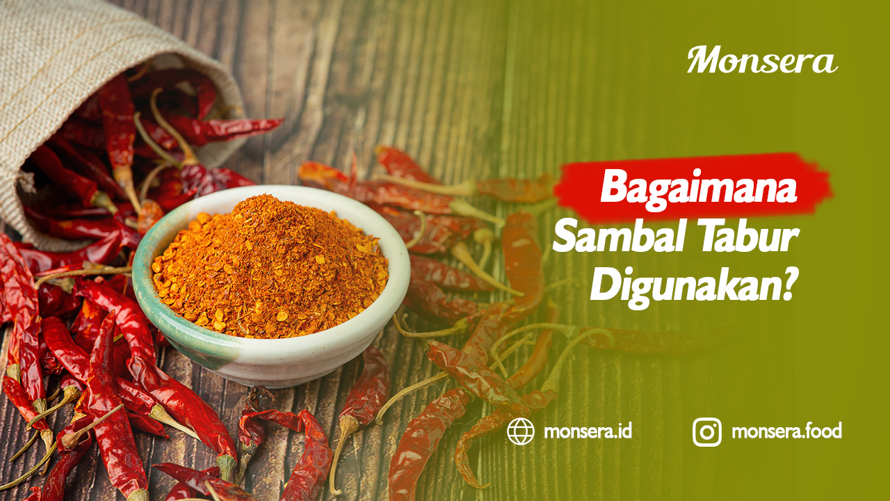 Bagaimana Sambal Tabur Digunakan