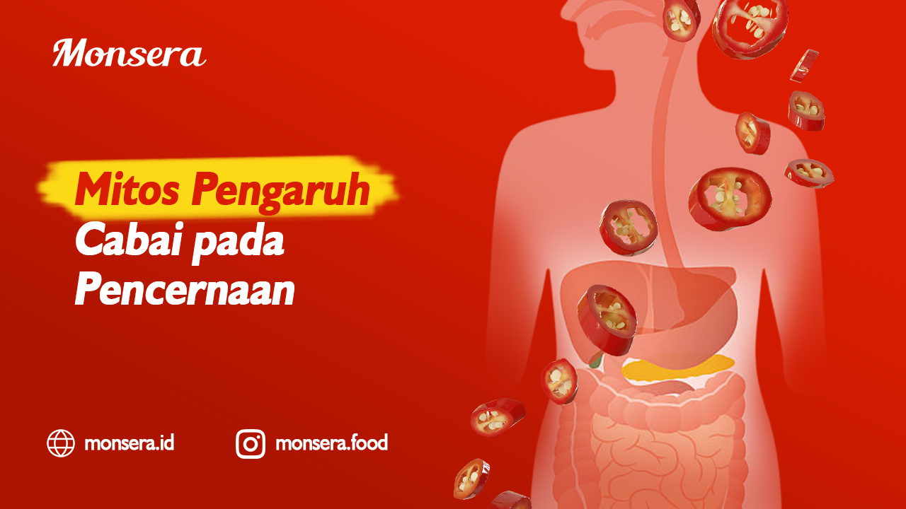 Mitos Pengaruh Cabai pada Pencernaan