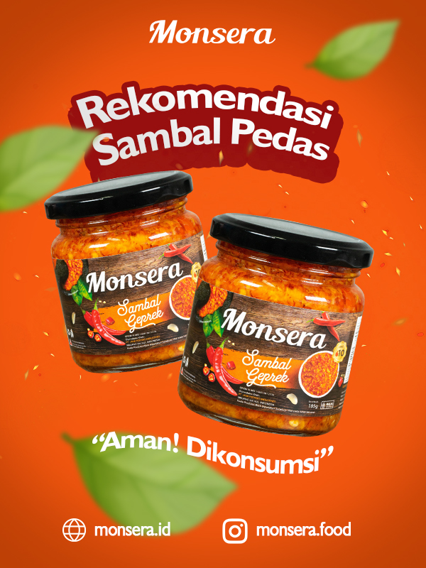 Rekomendasi Sambal Pedas Aman Dikonsumsi