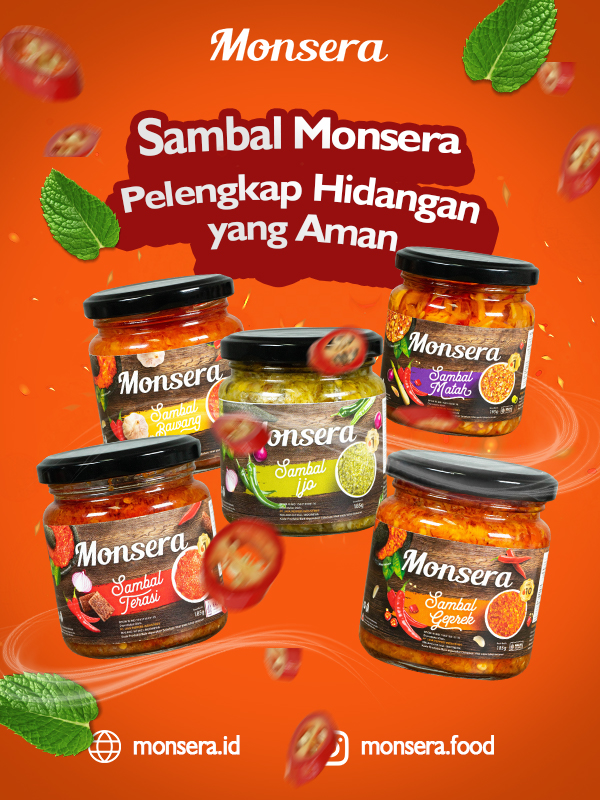 Sambal Monsera, Pelengkap Hidangan yang Aman