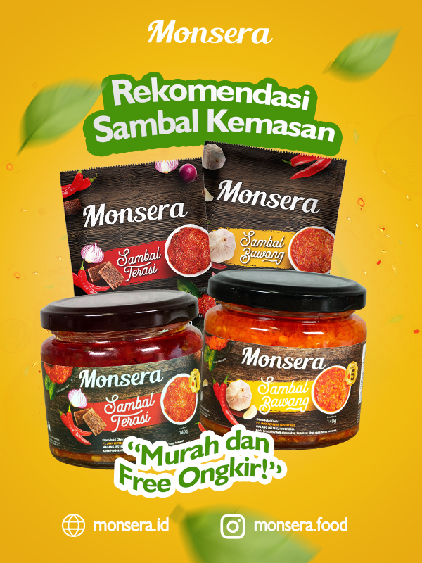 Rekomendasi Sambal Kemasan Murah dan Free Ongkir