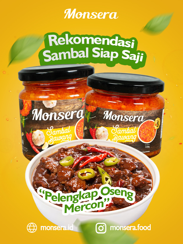 Rekomendasi Sambal Siap Saji Pelengkap Oseng Mercon