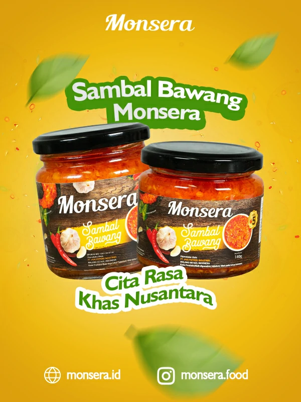 Sambal Bawang Monsera, Cita Rasa Khas Nusantara