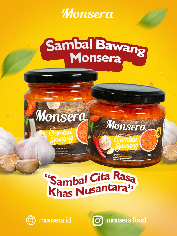 Sambal Bawang Monsera, Sambal Cita Rasa Khas Nusantara
