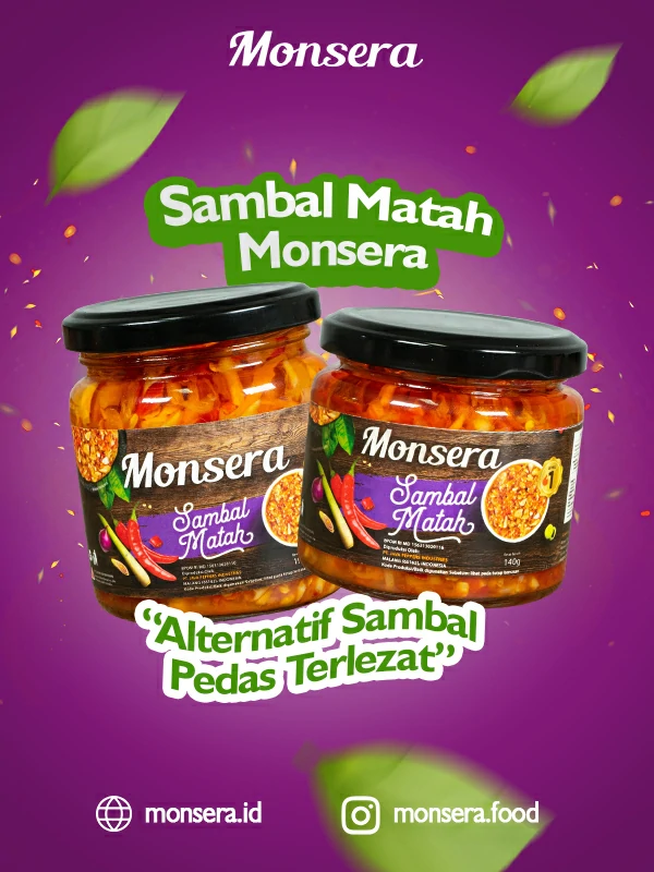 Sambal Matah Monsera, Alternatif Sambal Pedas Terlezat