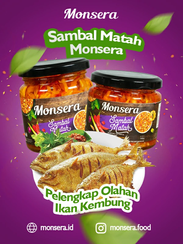 Sambal Matah Monsera, Pelengkap Olahan Ikan Kembung