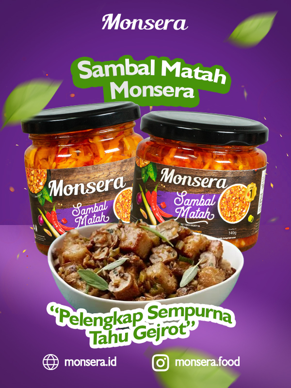 Sambal Matah Monsera, Pelengkap Sempurna Tahu Gejrot