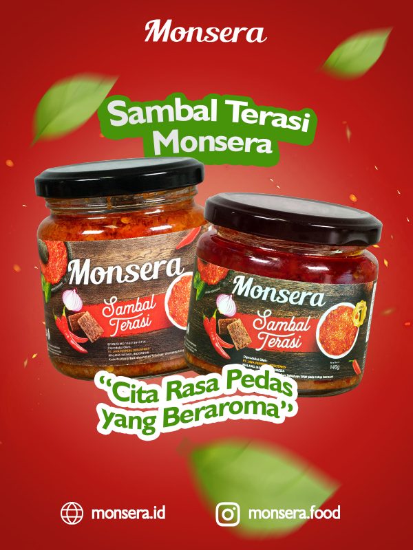 Sambal Terasi Monsera, Cita Rasa Pedas yang Beraroma