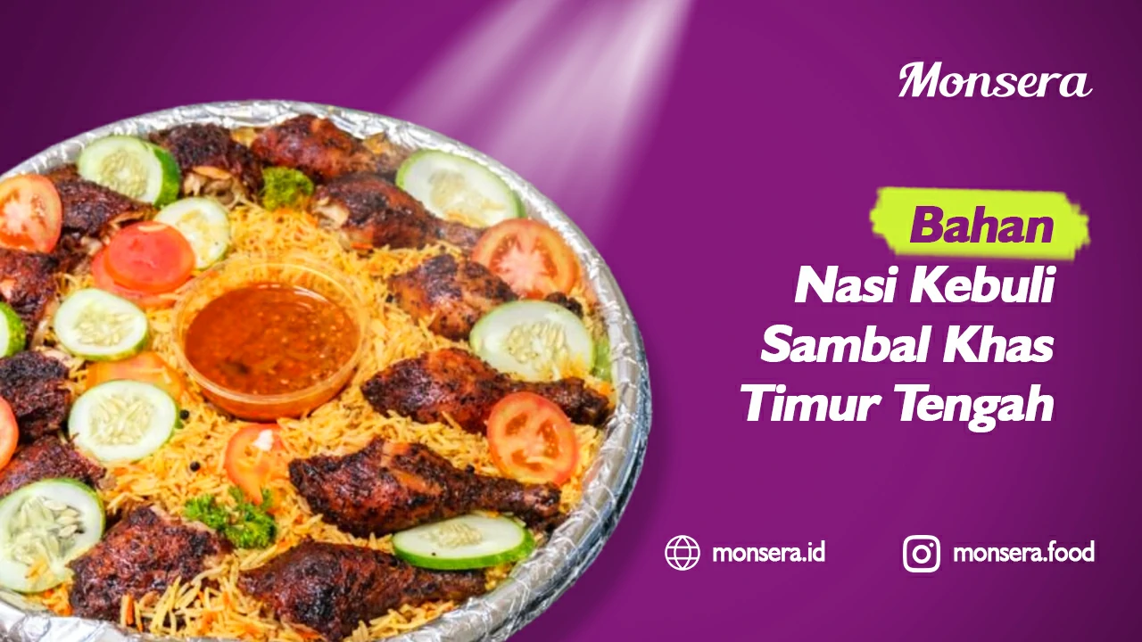 Bahan Nasi Kebuli Sambal Khas Timur Tengah