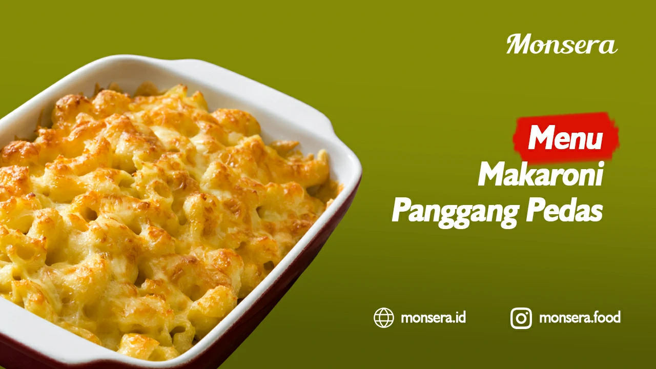 Menu Makaroni Panggang Pedas