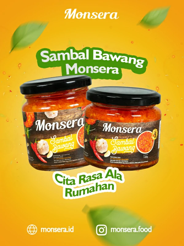 Sambal Bawang Monsera, Cita Rasa Ala Rumahan