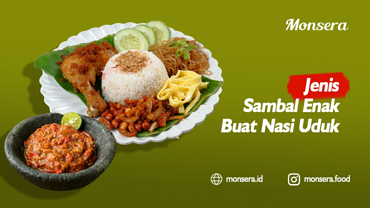 Jenis Sambal Enak Buat Nasi Uduk