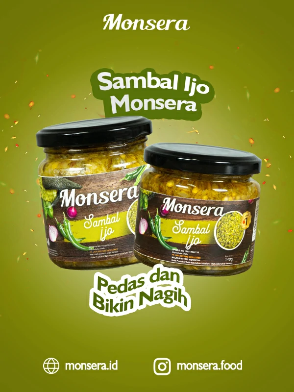 Sambal Ijo Monsera, Pedas dan Bikin Nagih