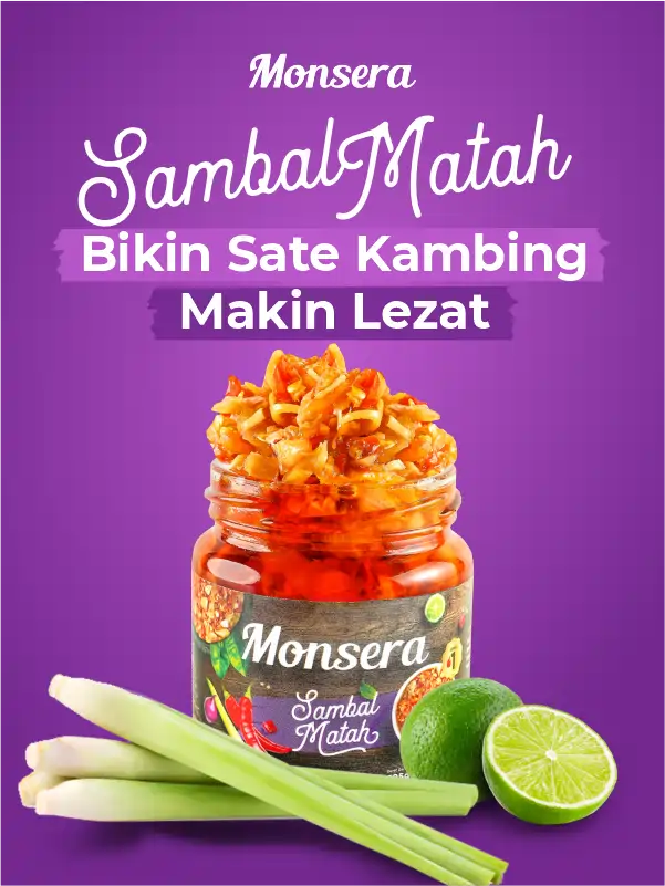 Sambal Matah Monsera, Bikin Sate Kambing Makin Lezat