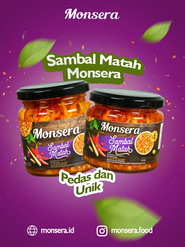 Sambal Matah Monsera, Pedas dan Unik