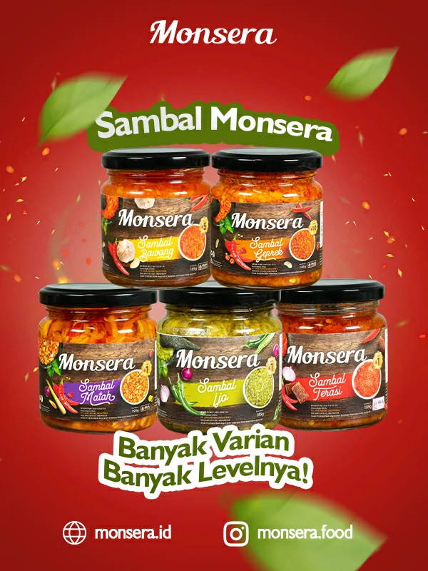 Sambal Monsera, Banyak Varian Banyak Levelnya