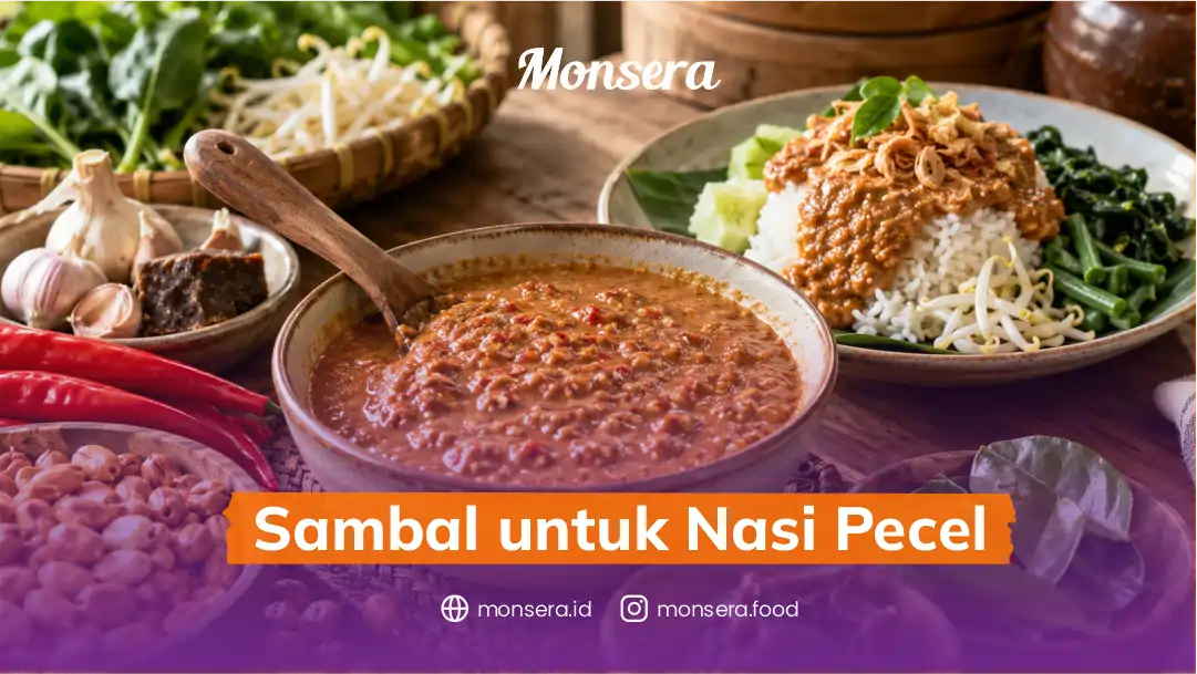 Sambal untuk Nasi Pecel