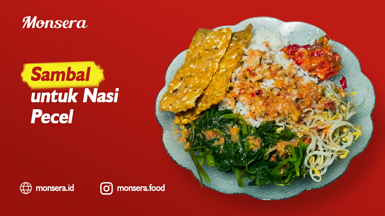 Sambal untuk Nasi Pecel