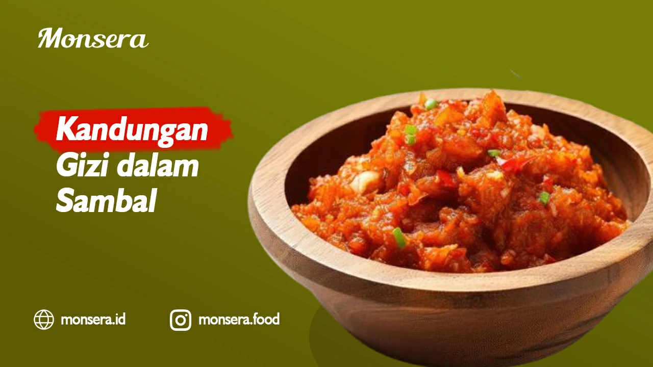 Kandungan Gizi dalam Sambal