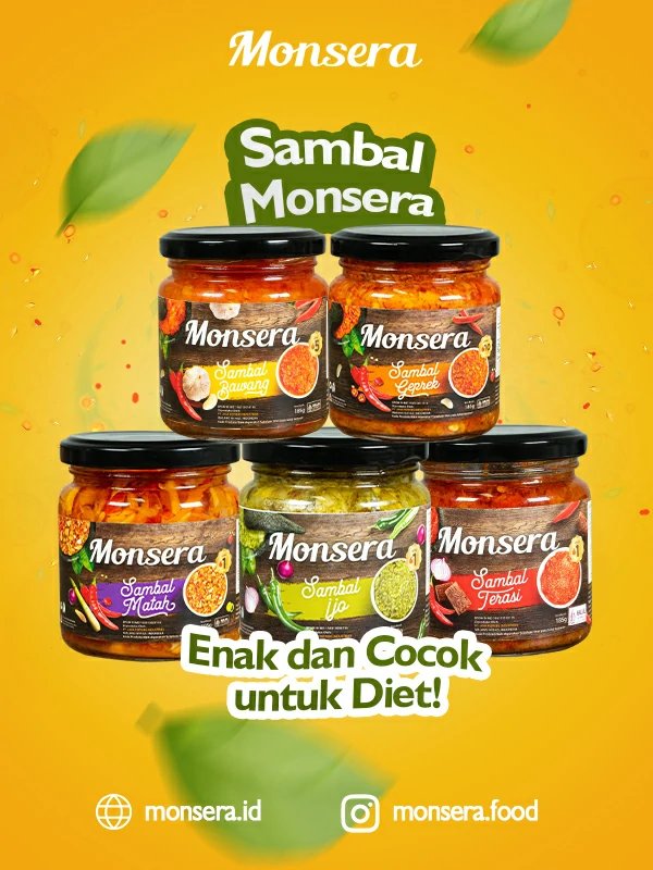 Sambal Monsera, Enak dan Cocok untuk Diet