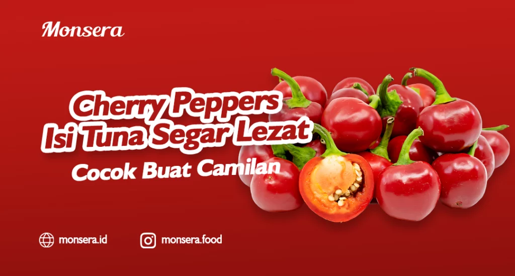 Cherry Peppers Isi Tuna Segar Lezat Cocok Buat Camilan