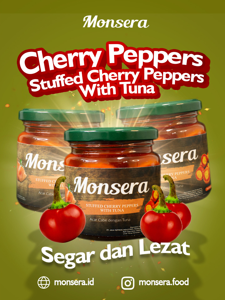 Cherry Peppers Stuffed Cherry Peppers With Tuna, Segar dan Lezat