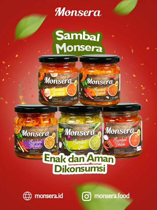 Sambal Monsera, Enak dan Aman Dikonsumsi