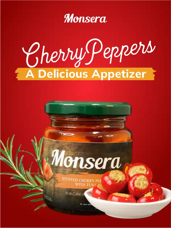 Cherry Peppers Monsera, A Delicious Appetizer