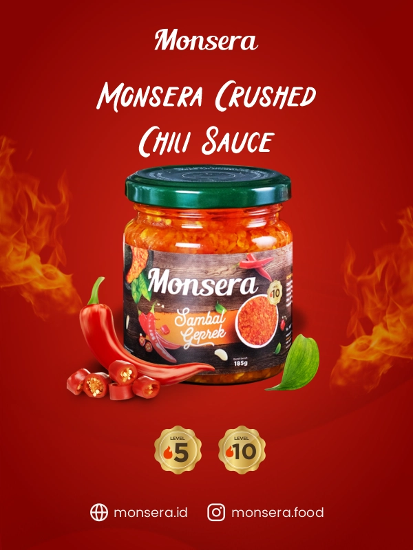 Monsera Crushed Chili Sauce