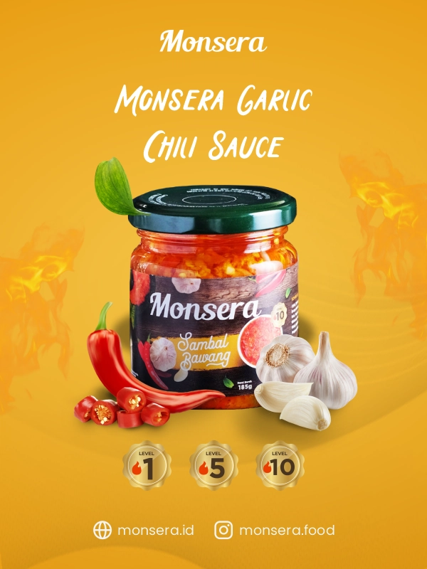 Monsera Garlic Chili Sauce