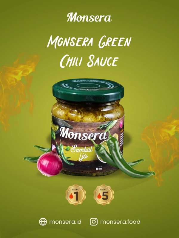 Monsera Green Chili Sauce