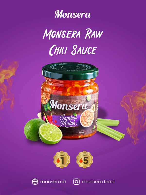 Monsera Raw Chili Sauce