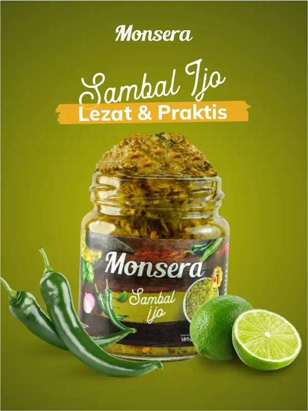 Sambal Ijo Monsera, Lezat dan Praktis